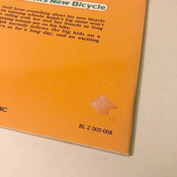 Vintage 1992 The Norfin Trolls Ralph Trolls New Bicycle Scholastic Book - Picture 3 of 15